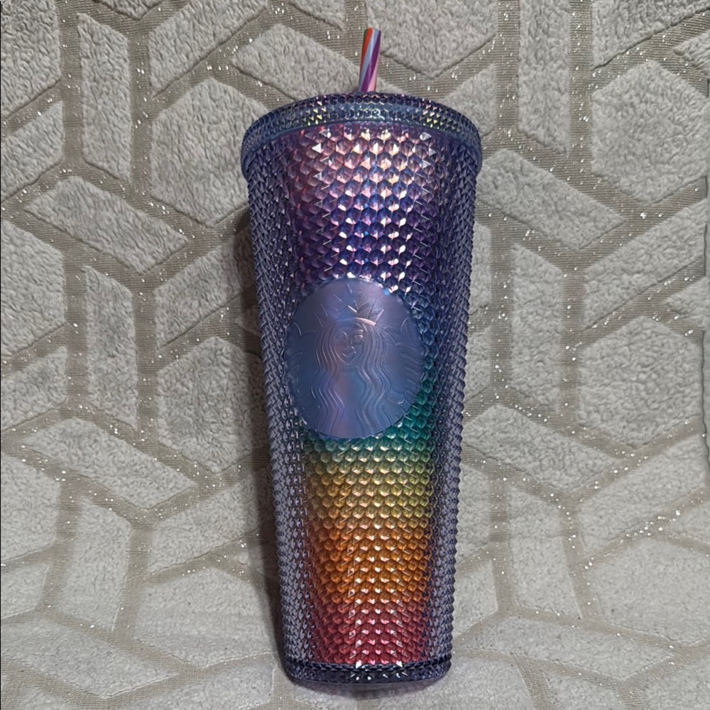 Starbucks x Sofie Birkin Collab Multicolor Textured Tumbler